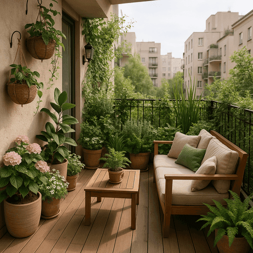 Urban Balcony Oasis