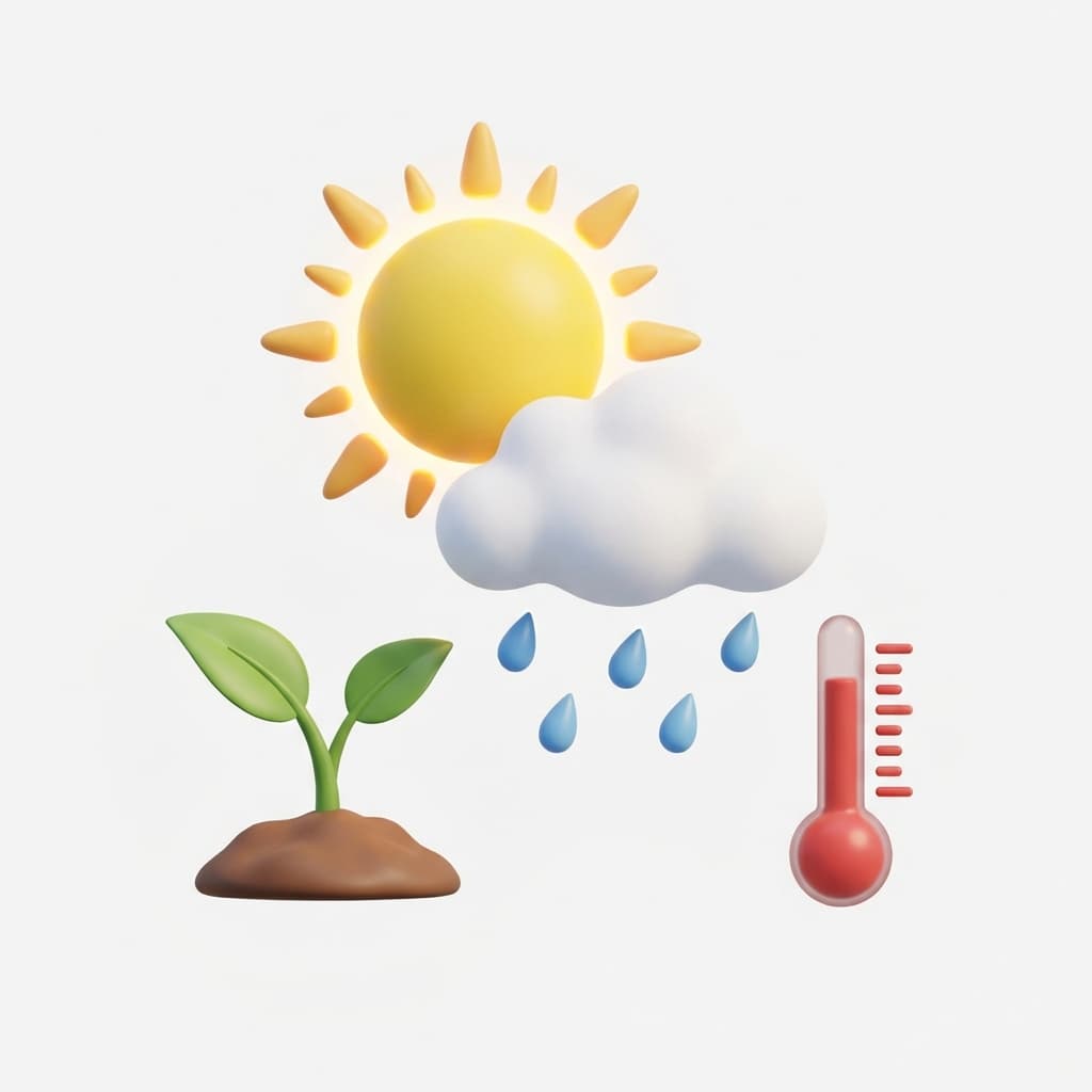 Climate-adapted garden