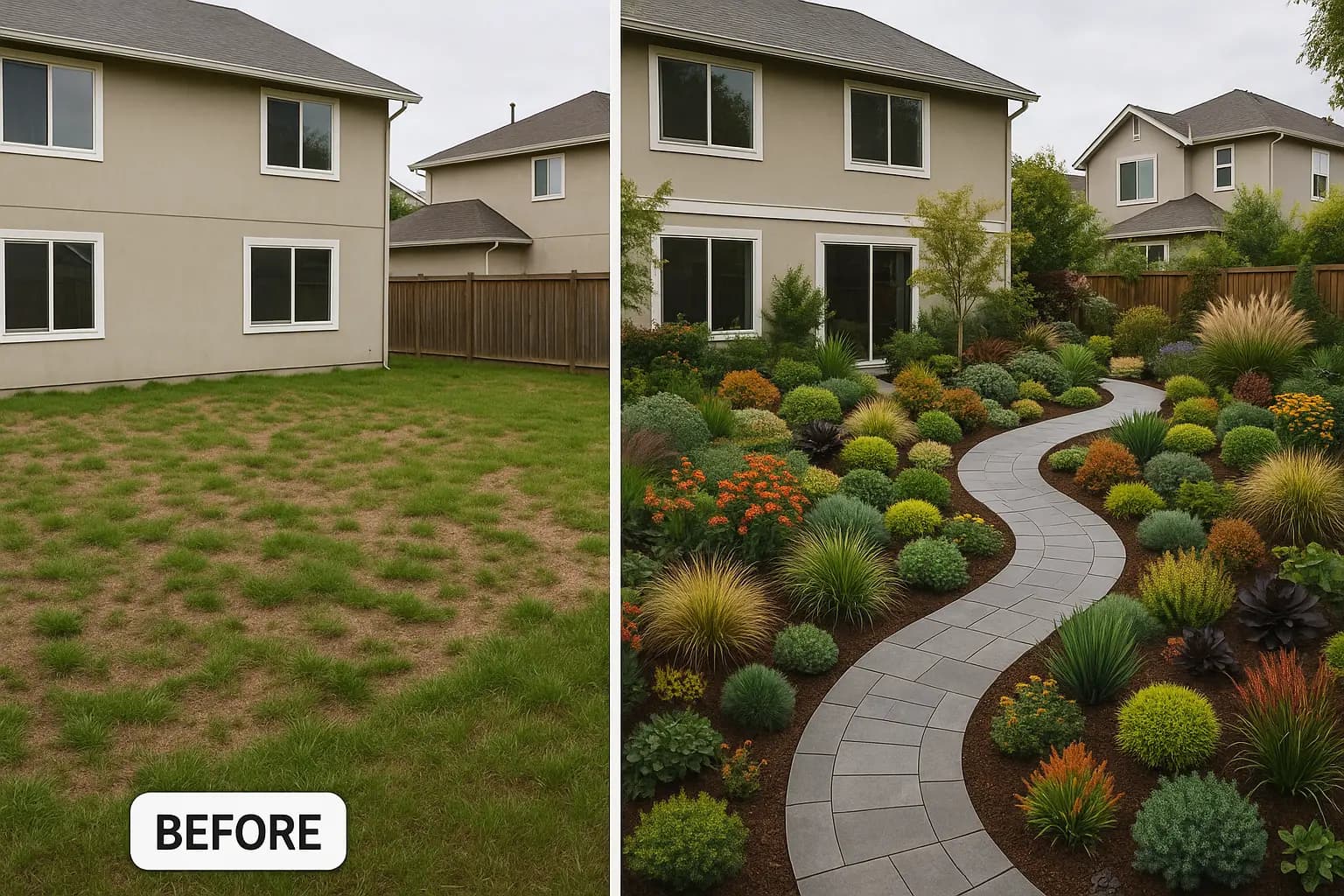 This Backyard Transformation Will Amaze You: AI Garden Design Case Study