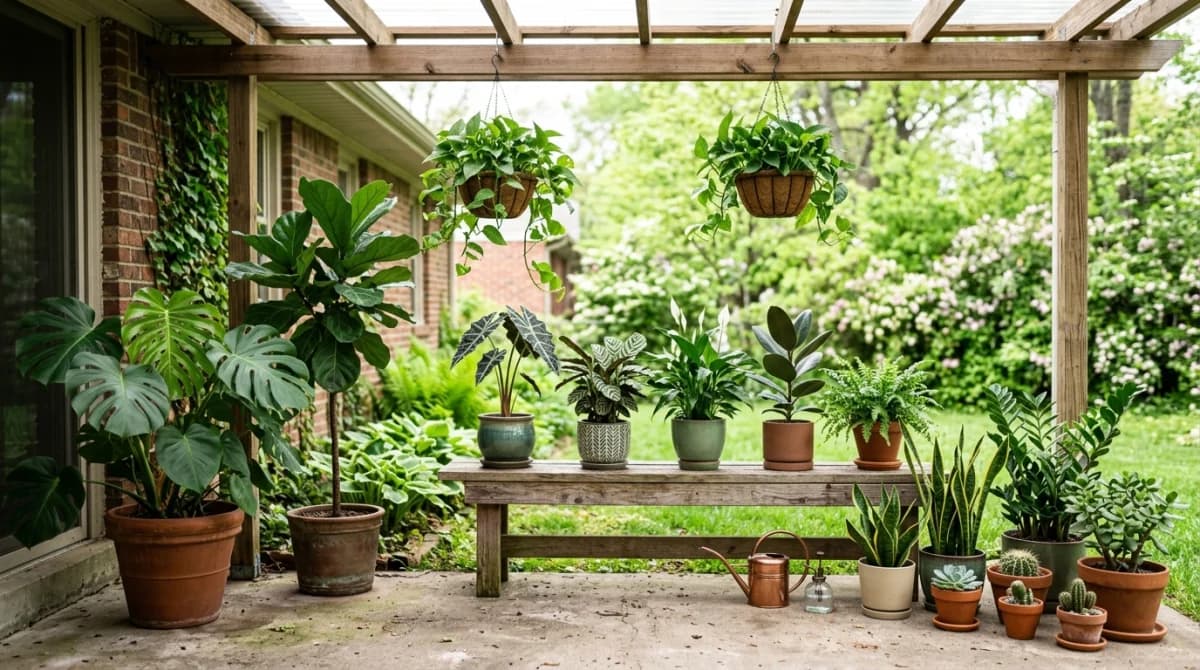 Move Your Houseplants Outside for Summer Without Wrecking Them