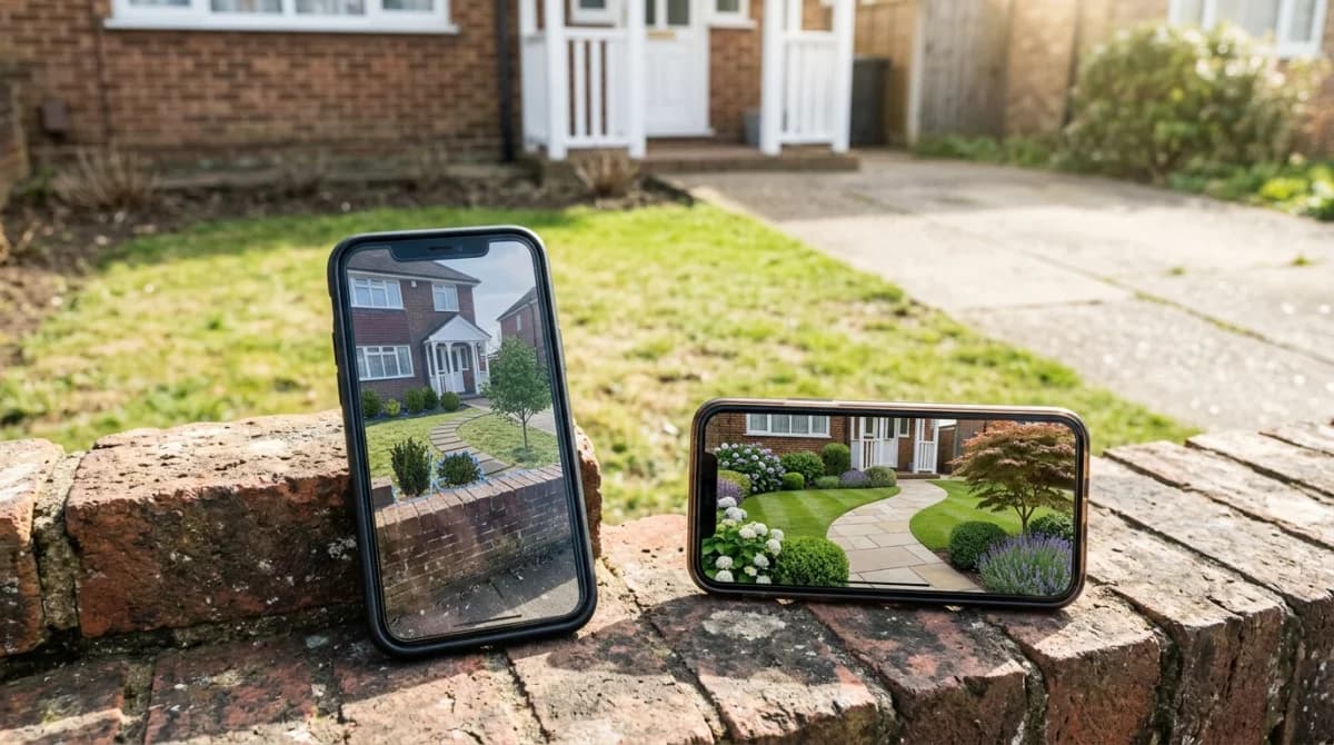 Top 5 iScape Alternatives in 2026 (AI Design vs Manual AR)