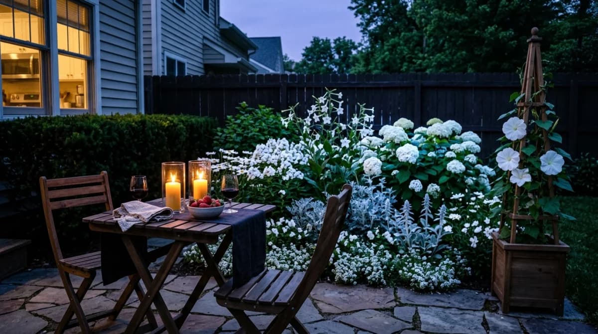 Design a Moon Garden in May for Evenings That Light Themselves