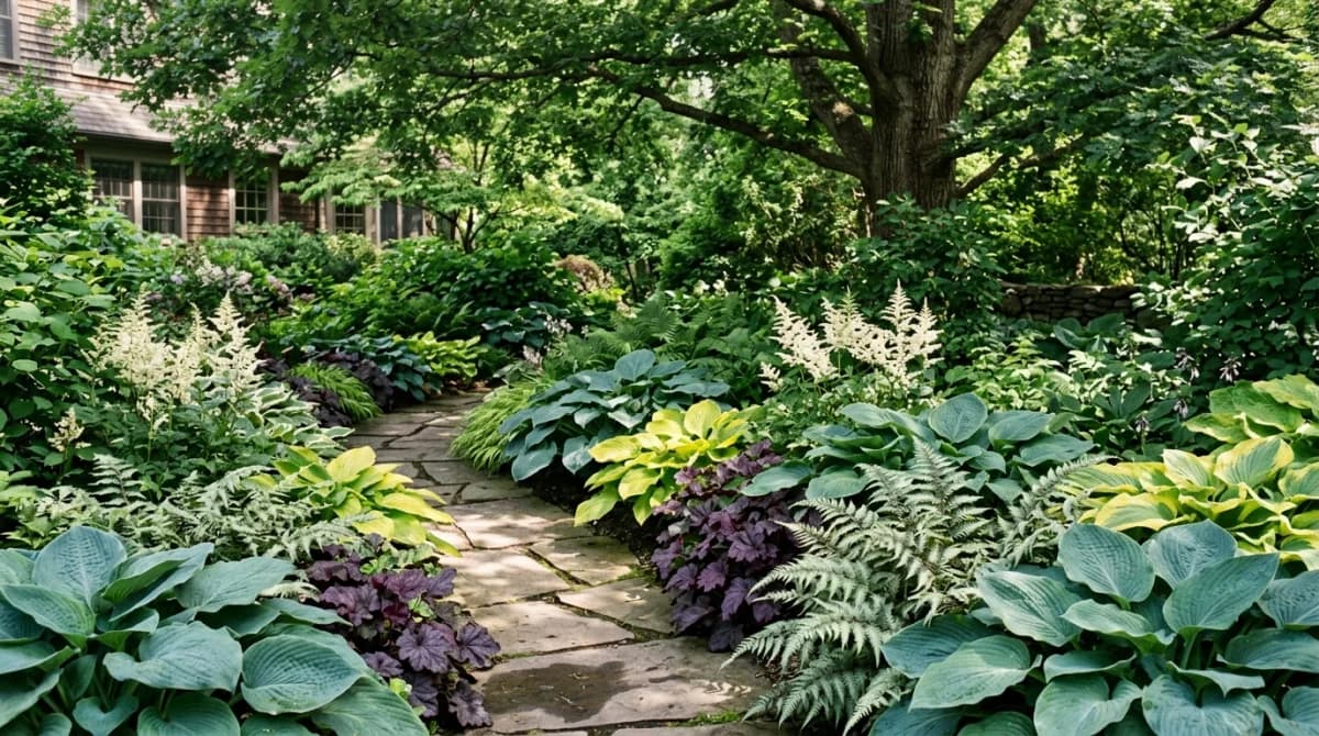 Shade Garden Plants That Thrive Without Full Sun