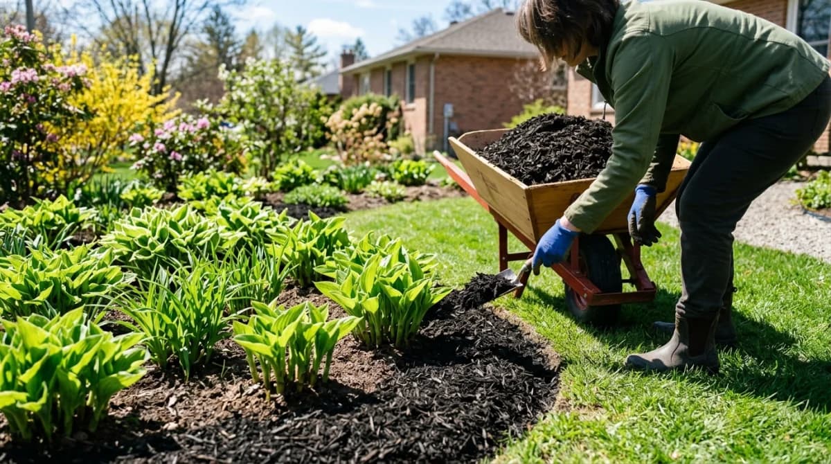 Mulching Your Garden Beds This Spring: Types, Timing, and Technique