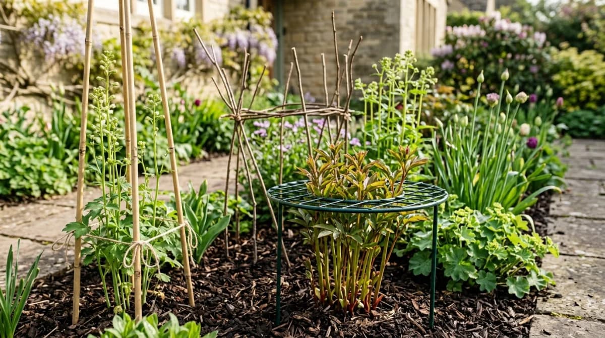 Stake Your Tall Perennials Now, Before the First Big Rain Flattens Them