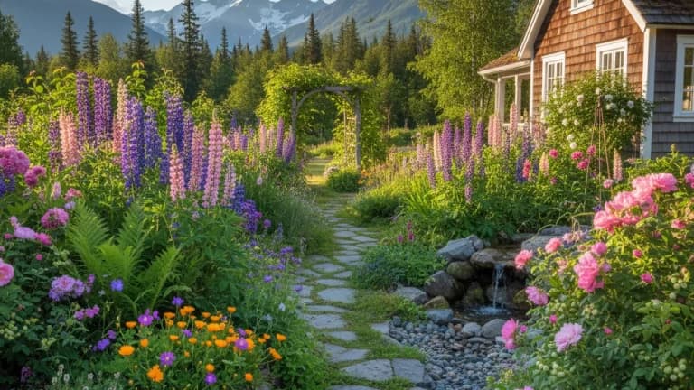 Cottage Garden in Alaska