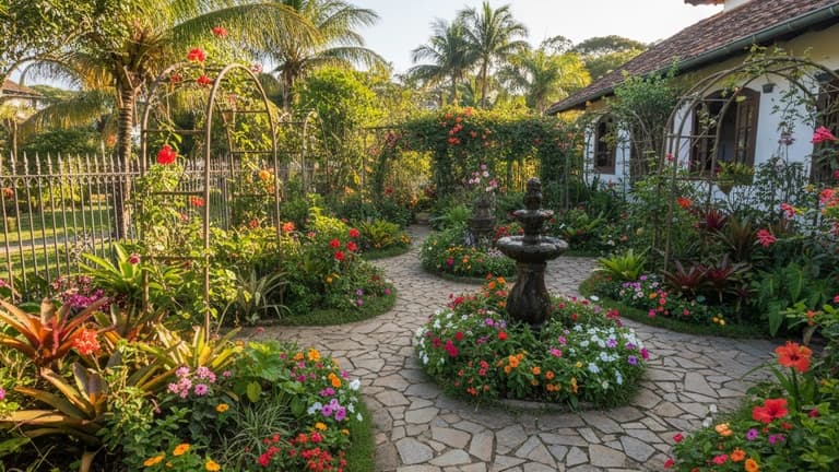Cottage Garden in Brazil