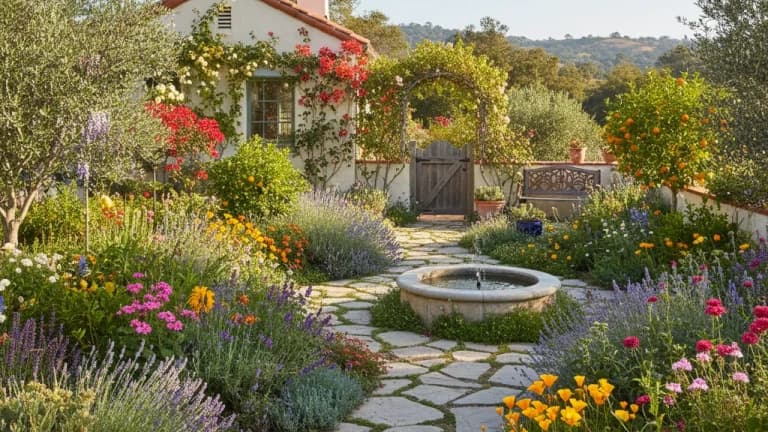 Cottage Garden in California