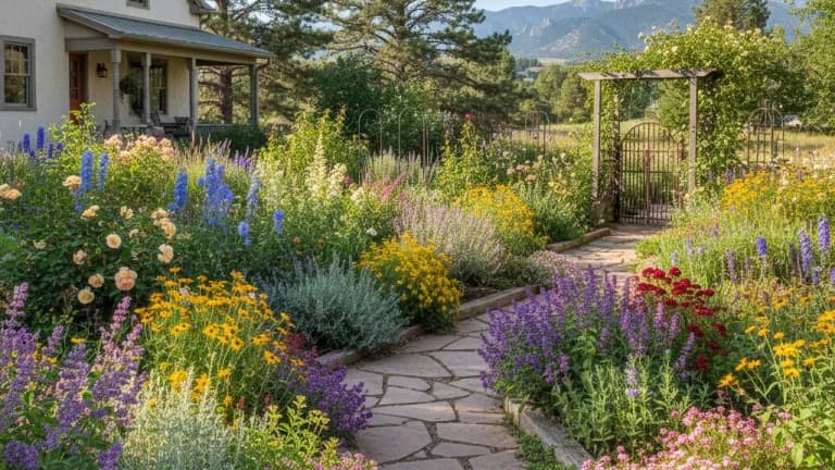 Cottage Garden in Colorado
