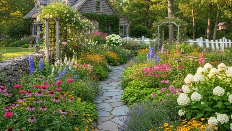 Cottage Garden in Connecticut