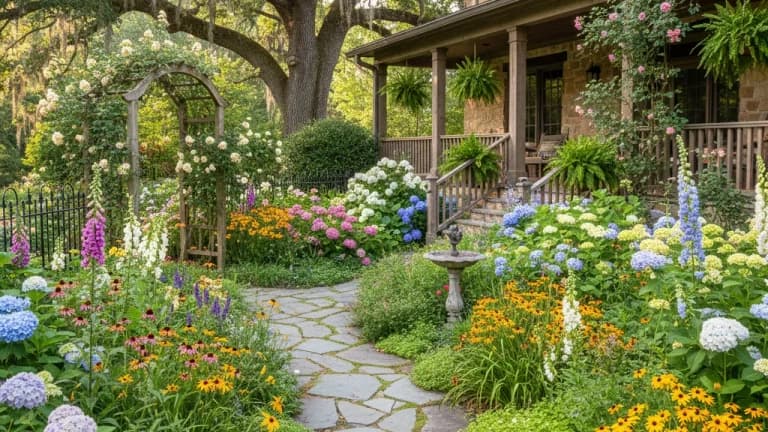 Cottage Garden in Georgia