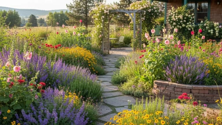 Cottage Garden in Idaho