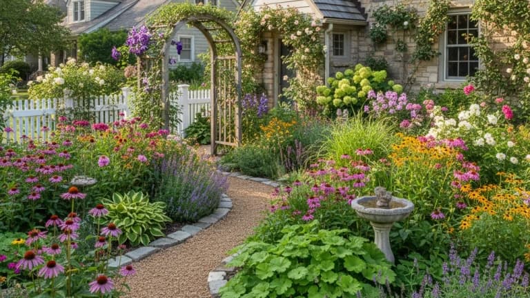 Cottage Garden in Indiana