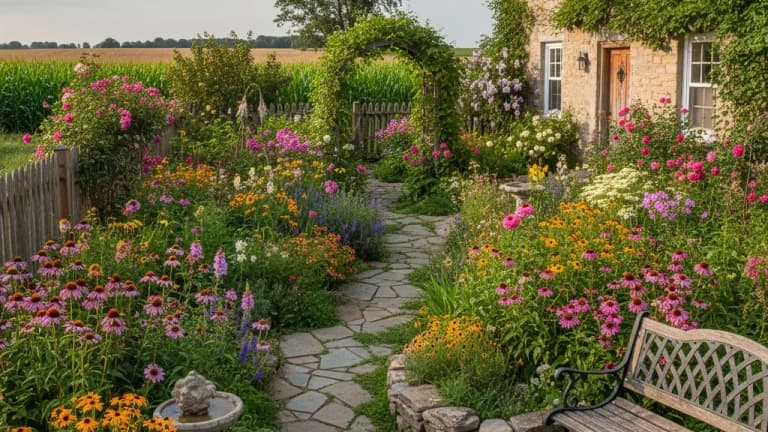 Cottage Garden in Iowa