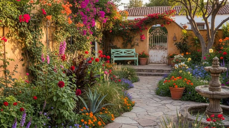 Cottage Garden in Mexico