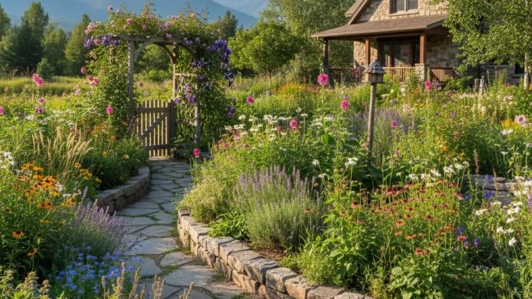 Cottage Garden in Montana