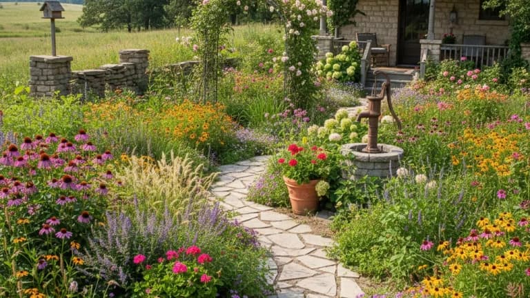 Cottage Garden in Nebraska
