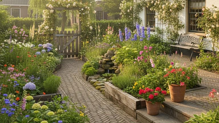 Cottage Garden in Nederland