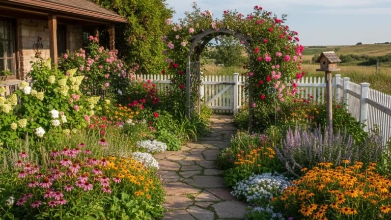 Cottage Garden in North Dakota