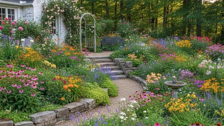 Cottage Garden in Ohio