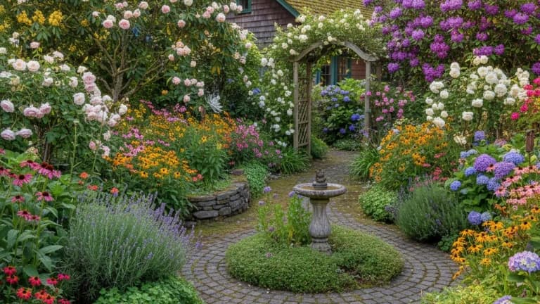 Cottage Garden in Oregon
