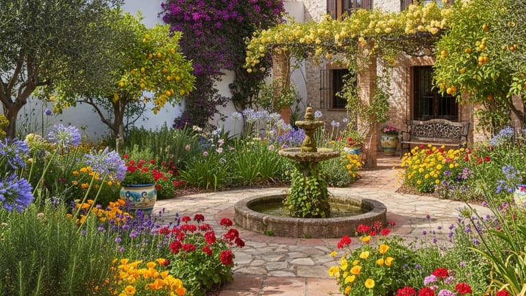 Jardín Cottage in España