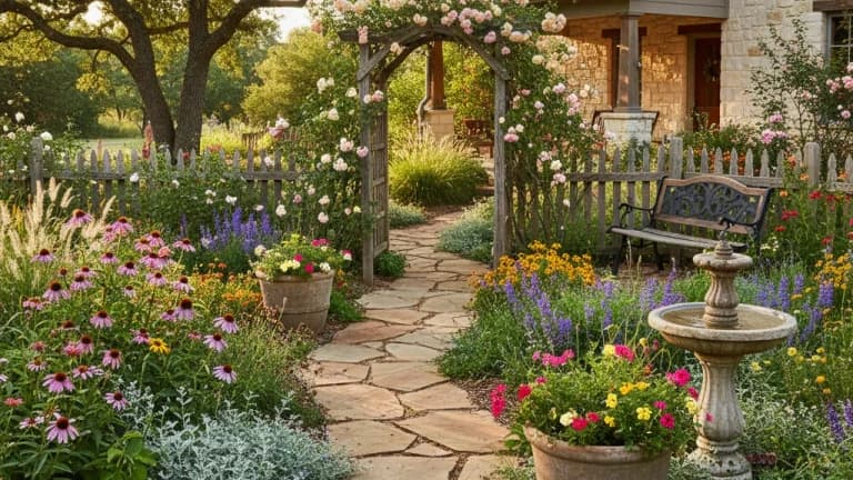 Cottage Garden in Texas