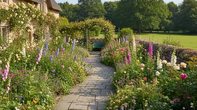 Cottage Garden in United Kingdom