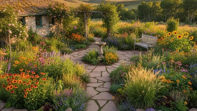 Cottage Garden in Wyoming