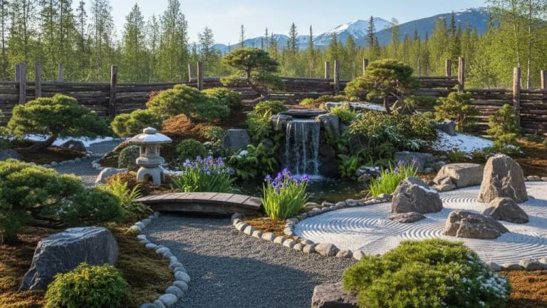 Japanese Garden in Alaska