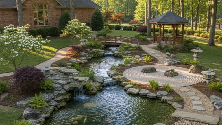 Japanese Garden in Arkansas