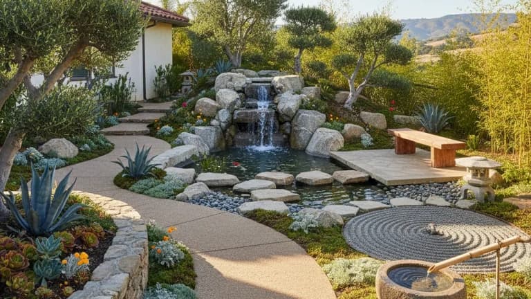 Japanese Garden in California