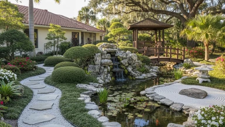 Japanese Garden in Florida
