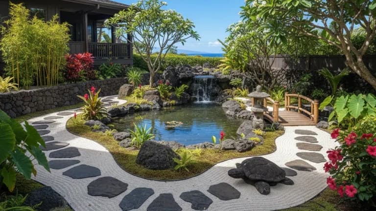 Japanese Garden in Hawaii