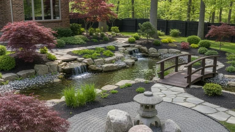 Japanese Garden in Illinois