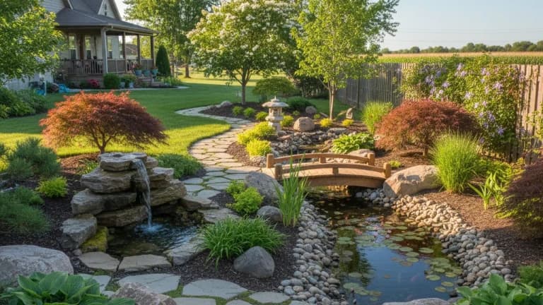 Japanese Garden in Iowa