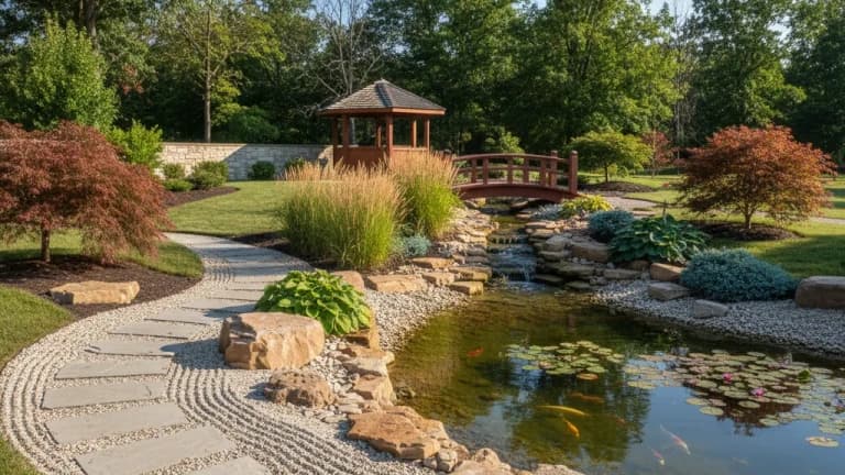Japanese Garden in Kansas