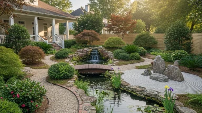 Japanese Garden in Louisiana