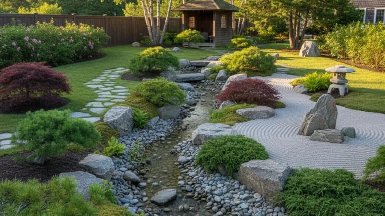 Japanese Garden in Maine