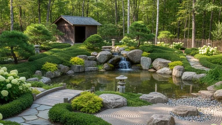 Japanese Garden in Michigan
