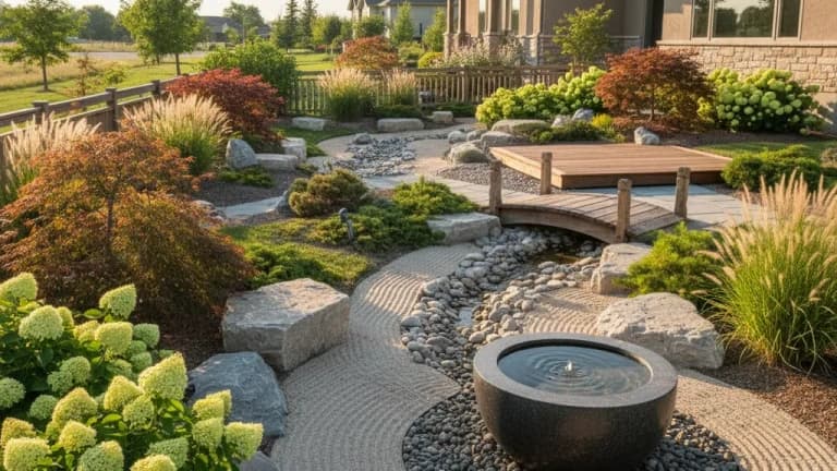 Japanese Garden in Nebraska