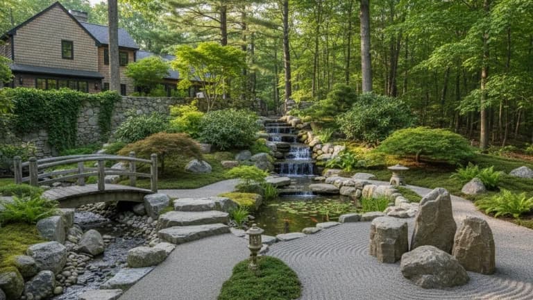 Japanese Garden in New Hampshire