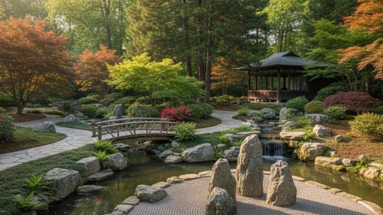 Japanese Garden in North Carolina