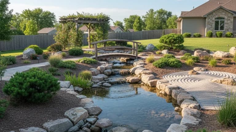 Japanese Garden in North Dakota