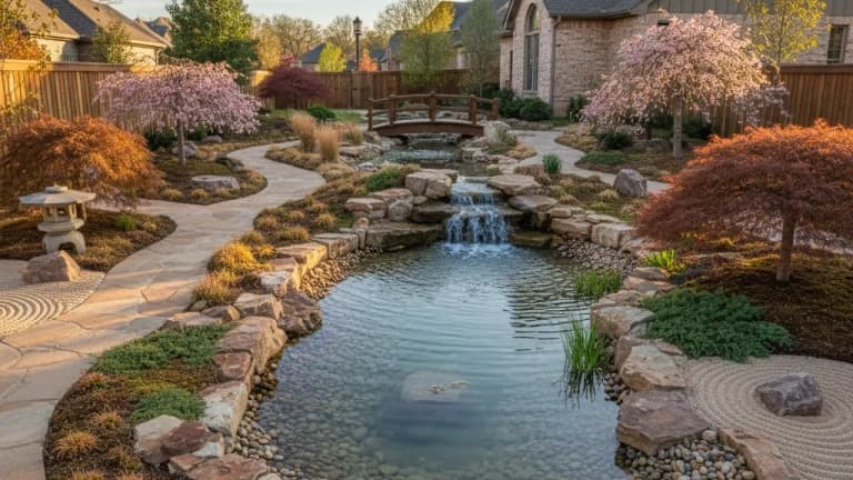 Japanese Garden in Oklahoma