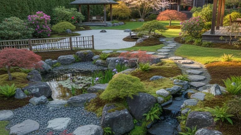Japanese Garden in Oregon