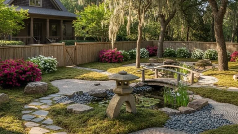 Japanese Garden in South Carolina
