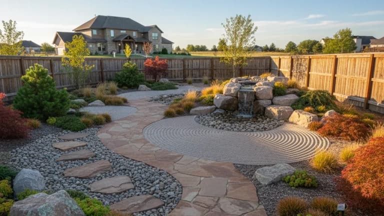 Japanese Garden in South Dakota