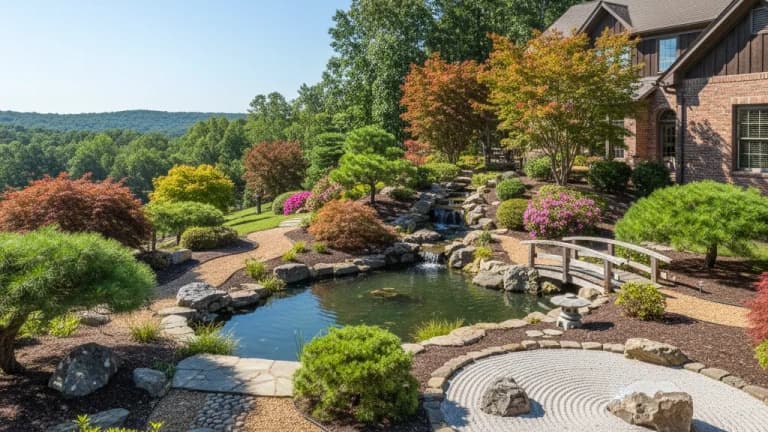 Japanese Garden in Tennessee