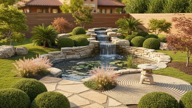 Japanese Garden in Texas